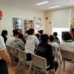 St. Paul`s School recebe a irlandesa Jan Carson St. Paul`s School recebe a irlandesa Jan Carson