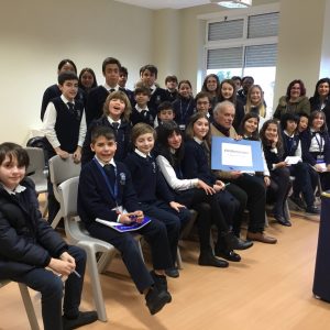 António Sousa Mendes ministra “aula” para alunos António Sousa Mendes ministra “aula” para alunos