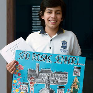 Aluno do St. Paul’s School conquista Medalha de Ouro em concurso literário Aluno do St. Paul’s School conquista Medalha de Ouro em concurso literário